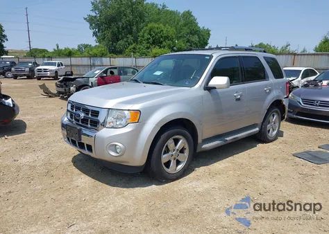 2012 Ford Escape Limited z USA, uszkodzony, nr VIN 1FMCU0E71CKC40542